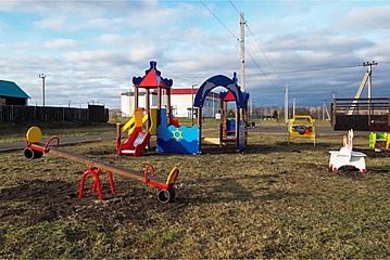 Детский игровой комплекс в Красноярском крае