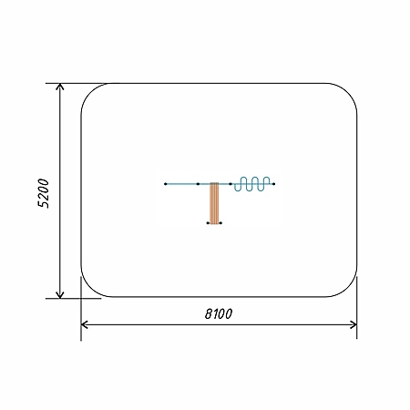 Турник классического хвата, «Змейка» тр.89 фото 3