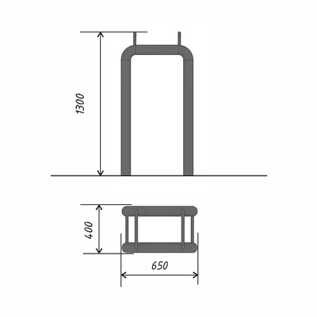 Гимнастический «Конь» тр.57 фото 2