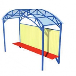 Остановочный павильон 4 ОП-04
