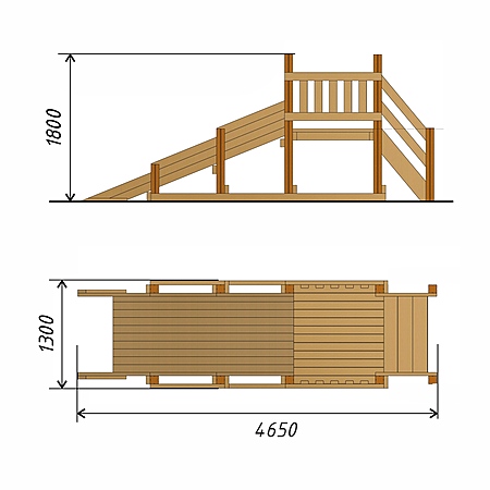 Горка «Малютка»  фото 2