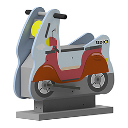 Качалка маятниковая SSDCO «Мотороллер Вятка»