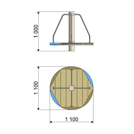 Карусель ЭКО  фото 2