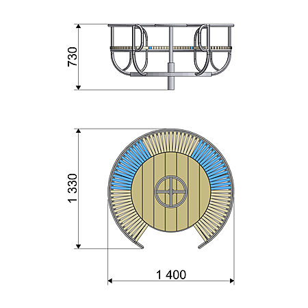 Карусель ЭКО  фото 2