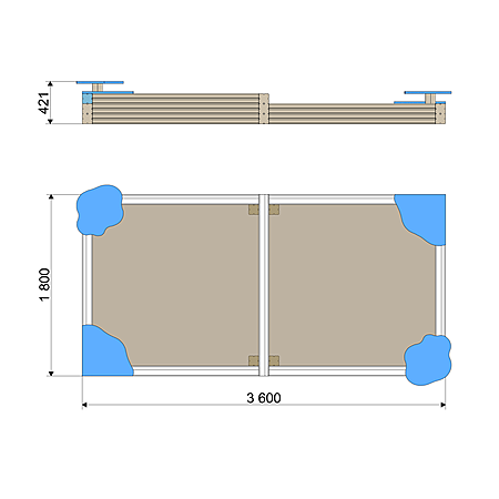 Песочница ЭКО  фото 2