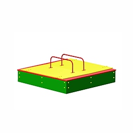 Песочница с крышками ФСФ