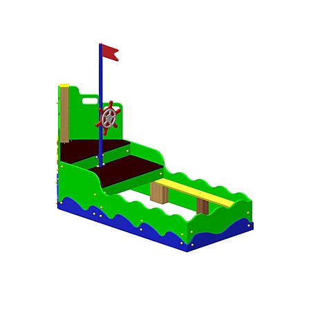 Песочница «Кораблик»  фото 2