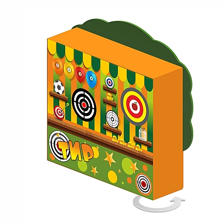 Игровой модуль «Стенка для метания»  фото 2