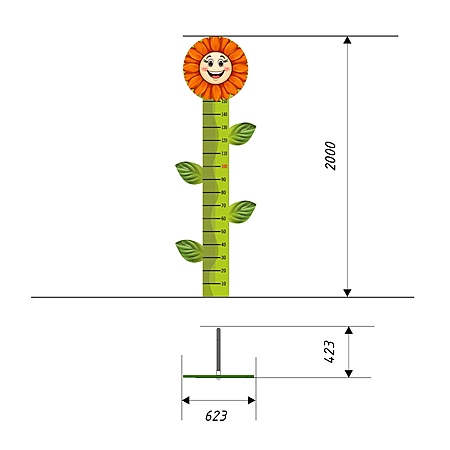 Ростомер для улицы  фото 2