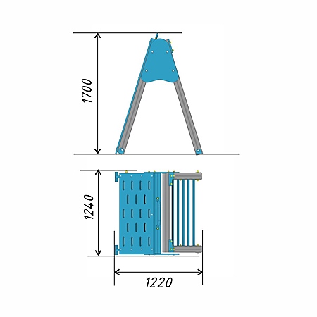 Стенка для перелезания 3  фото 2