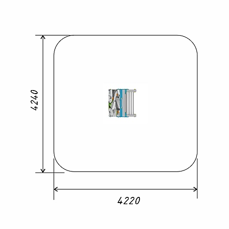Стенка для перелезания (скала УФ печать) 4  фото 3