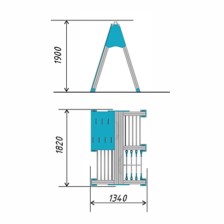 Стенка для перелезания 5  фото 2