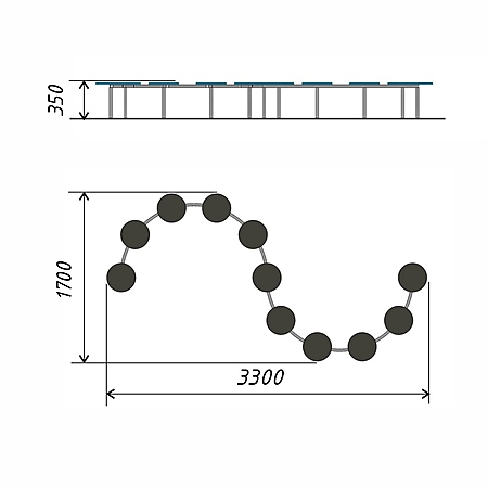 Ступени 5 «Змейка»  фото 2