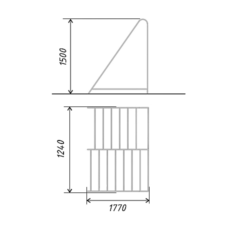 Лаз «Шведская стенка»  фото 2