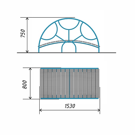 Мостик «Ажурный»  фото 2