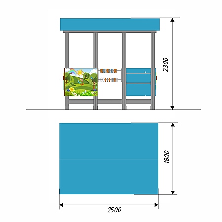 Беседка 7 «Пагода»  фото 2