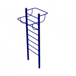 Шведская стенка с турниками СО.01.04