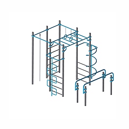 Спортивный комплекс воркаут (хомуты тр.108 мм)