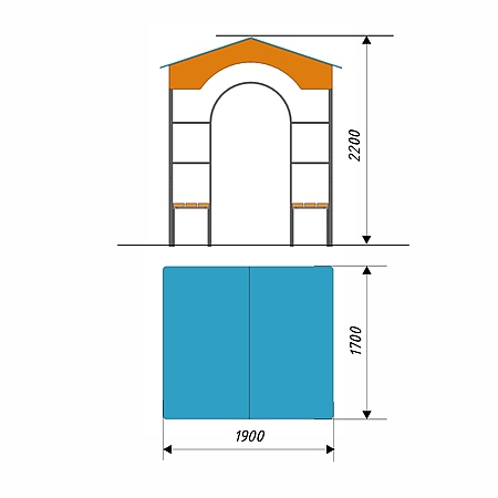 Беседка 3 фото 2