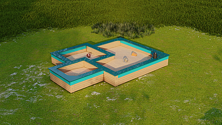 Песочница ЭКО  фото 4