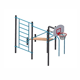 Спортивный комплекс воркаут, баскетбольная стойка, тр.108