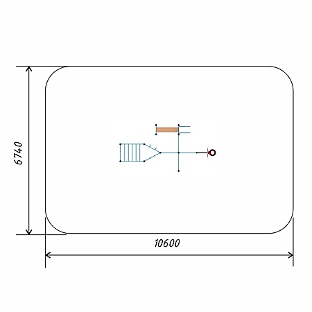 Спортивный комплекс воркаут, баскетбольная стойка, тр.108 фото 3