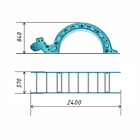 Лаз «Змейка»  фото 2