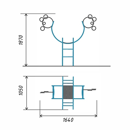 Лаз «Лошарик»  фото 2