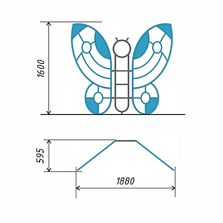 Лаз «Бабочка»  фото 2