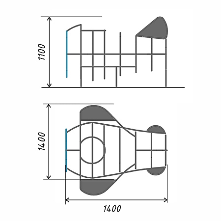 Лаз «Самолётик»  фото 2