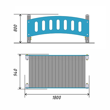 Мостик для дошкольников  фото 2