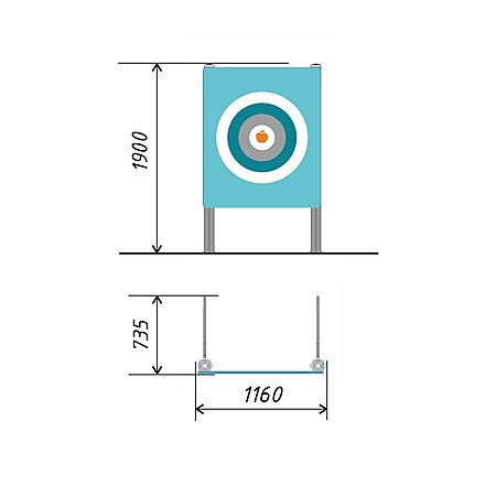 Стенка для метания  фото 2