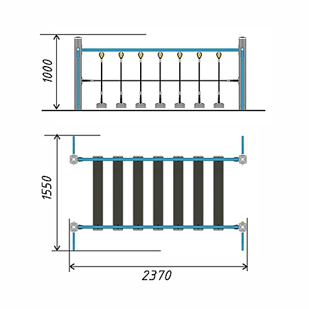 Мостик на цепях  фото 2