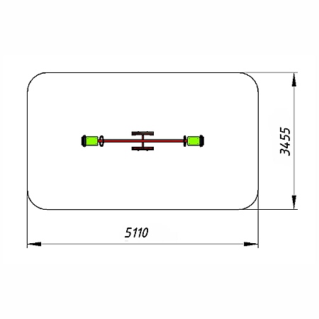 Качалка-балансир со спинкой  фото 3