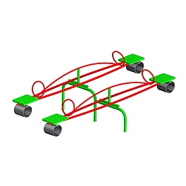 Качалка-балансир двойная
