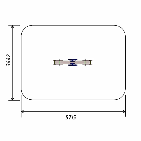 Качалка-балансир «Тучка»  фото 3