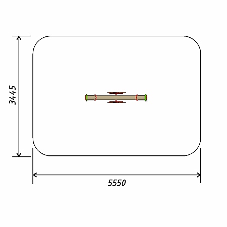 Качалка «Морская звезда»  фото 3