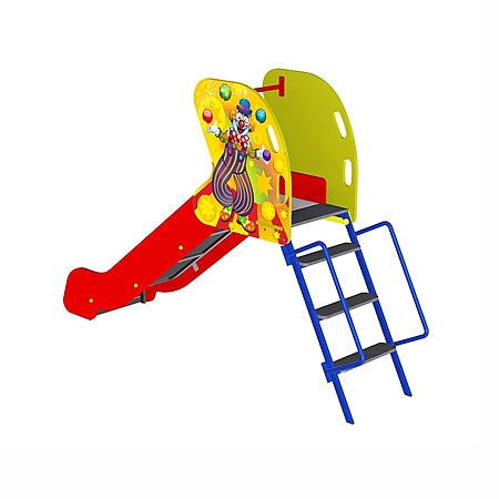 Горка фотопечать (скат нерж. площадка Н-1,0м)  фото 2