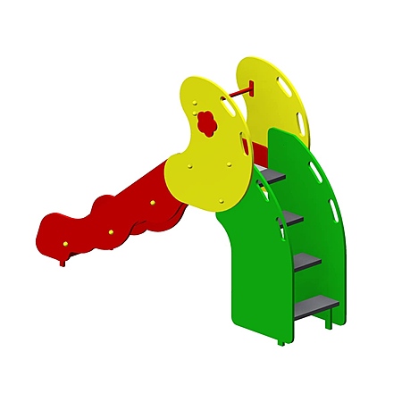 Горка (скат нерж. площадка Н-1,0м)  фото 2