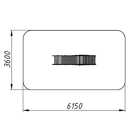 Горка (скат нерж. площадка Н-1,0м)  фото 4