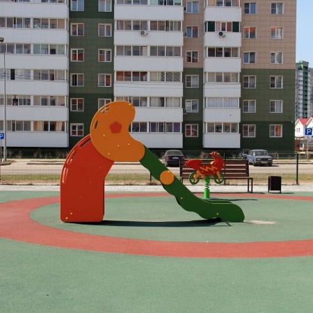 Горка (скат нерж. площадка Н-1,2м)  фото 5