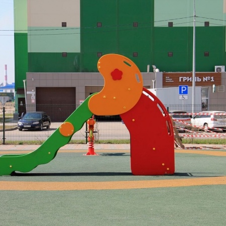 Горка (скат нерж. площадка Н-1,5м)  фото 5