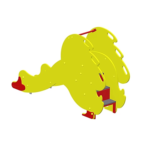 Горка «Утенок» (скат нерж. площадка Н-0,65м)  фото 2