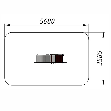 Горка «Слоник» (скат нерж. площадка Н-0,65м)  фото 4