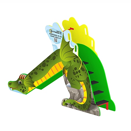 Горка «Дракоша» фотопечать (скат нерж. площадка Н-1,0м) фото 2