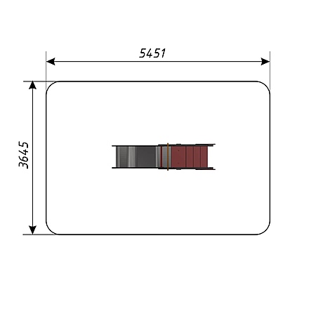 Горка «Пушка» 2 фотопечать (площадка 0,65м) фото 3