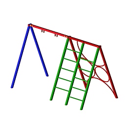 Качели-лаз одинарные Без подвеса