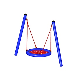Качели металл  «Гнездо» тр. 108мм. (с подвесом без армирования) для часного использования 