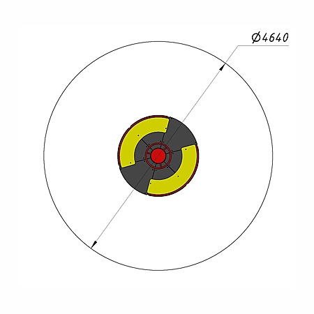 Карусель «Улыбка» для детской площадки фото 3