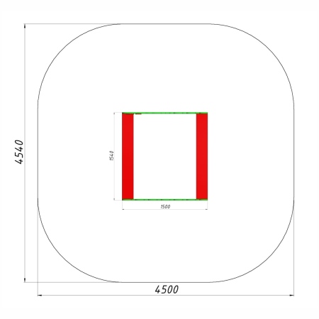 Песочница «Лужайка»  фото 4